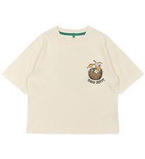 The New T-shirt - TnOleen - White Swan w. Print