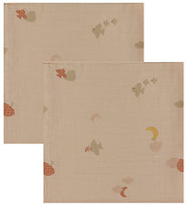 Moonboon Muslin Cloths - Muslin - 2-Pack - Over the Moon
