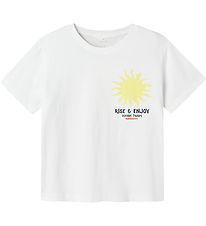 Name It T-shirt - NkmFome - Bright White
