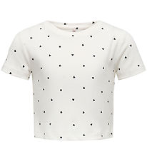 Kids Only Stuttermabolur - KogBella - Rib- Cloud Dansari/Black H