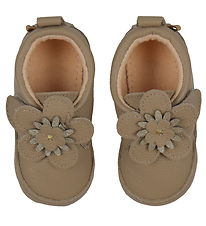 Melton Soft Sole Leather Shoes - Natural