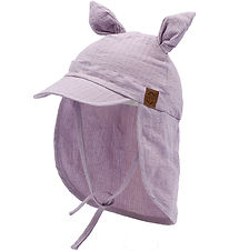 Mikk-Line Sonnenhut - Langer Hals - UV50+ - Lavender Aura m. Ohr