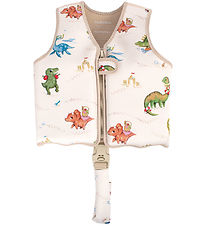 Filibabba Zwemvest - 3-4 Jaar - UV50+ - Dino Strand