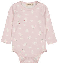 MarMar Bodysuit l/s - Modal - Benedicte - Rose MOOMIN