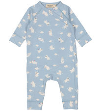 MarMar Wrap Jumpsuit - Modal - Rulo - Blue MOOMIN