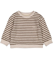 MarMar Sweatshirt - Tammas B - Brown Stripe Melange