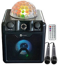 N-Gear Karaoke Speaker - Bluetooth Disco Block 410 - Black