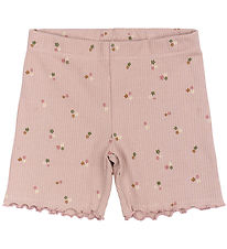 The New Shorts - TnOreta - Rib - Adobe Rose w. Flowers