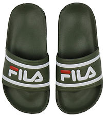 Fila Badesandalen - Morro Bay Kids - Olive Nacht