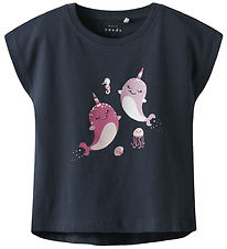 Name It T-shirt - NmfVigea - Spellbound/Whales