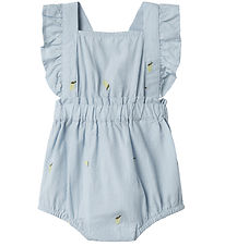 Name It Summer Romper - NbfDerilla - Serenity/Lemon