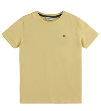 GANT T-Shirt - Shield - Dusty Light Yellow