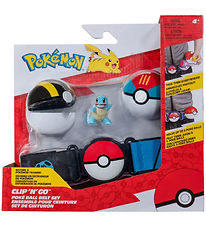Set Pokémon - Ceinture Clip 'N' Go - Carapuce av. Poké Balls