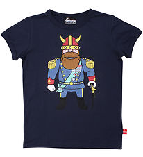 Danefæ T-shirt - King - Navy