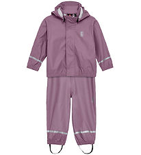 LEGO® Wear Rainwear w. Suspenders - PU - LWJivan 200 - Light Pur