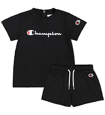 Champion Set - T-shirt/Shorts - Black