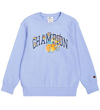 Champion Sweatshirt - Blue w. Logo
