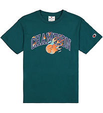 Champion T-shirt - Green w. Logo