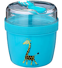 Carl Oscar Snackbox w. Cooling element - N'Ice Cup L - Turquoise