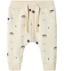 Name It Sweatpants - NbmFris - Peyote Melange