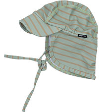 Mikk-Line Swim Hat - UV50+ - Green Bay w. Stripes