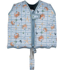 Mikk-Line Swim Vest - Faded Denim