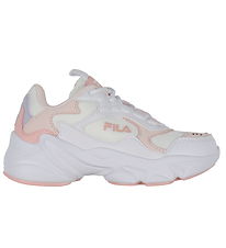Fila Shoes - Collene CB Kids - White-Mauve Chalk