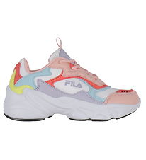 Fila Shoes - Collene CB Kids - White-Powder Pink