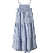 Name It Dress - NkfVinaya - Serenity/White Flower