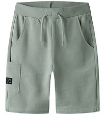 Name It Sweat Shorts - Pique - NkmVivasse - Slate Gray