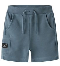 Name It Sweat Shorts - Pique - NmmVivasse - Blue Mirage
