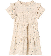 Fliink Dress - Blooming - Sandshell AOP