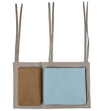 OYOY Sängficka - Saga - Blue/Clay