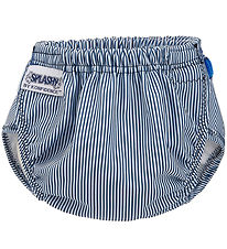 Konfidence Swim Diaper - E-Flex Splashy - Stripe Blue/White