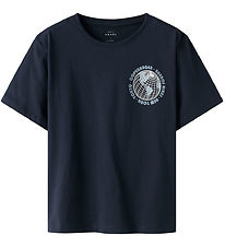 Name It T-shirt - NkmVagno - Navy Blazer/Globus