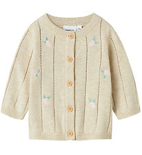 Namie It Cardigan - Knitted - NbfHeydi - Peyote Melange