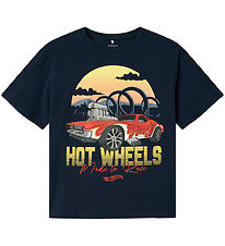 Name It Stuttermabolur - NkmAdam Hotwheels - Dökkblátt Blazer