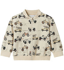 Name It Zip Sweatshirt - NmmHekar - Peyote w. Cars