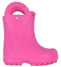 Crocs Rubber Boots - Handle It Rain Boot T - Pink Crush