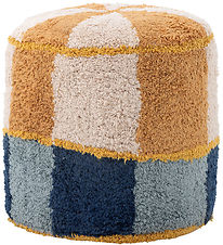 Bloomingville Pouf - 40x35 cm - Kio - Blue