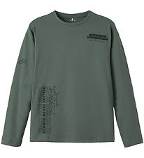 Name It Bluse - NkmPomensi - Spülung Green
