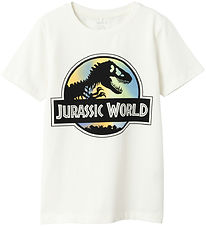 Name It T-Shirt - NkmPjens Jurassic - White Steinkraut