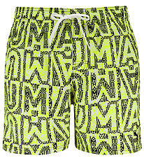 Puma Swim Shorts - Lemon/Black