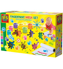 SES Creative - Finger Paint Mega set - 6x110ml