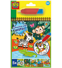 SES Creative - Safari Colouring Book - Color with Water