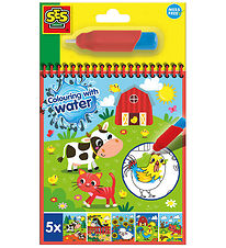 SES Creative - Farm Colouring Book - Color with Water
