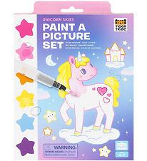 Tiger Tribe Colouring Set - Paint A Picture Set - Unicorn Skies