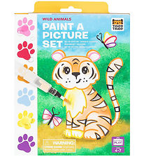 Tiger Tribe Colouring Set - Paint A Picture Set - Wild Animals