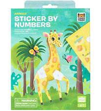 Tiger Tribe Creation Set - Sticker Town Numbers - Animals