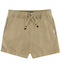 Tommy Hilfiger Shorts - Linen - Sandalwood Khaki